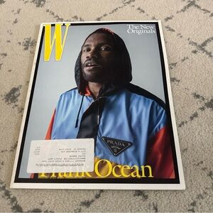 W Magazine Volume 6 2019 The New Originals Cover: Frank Ocean Wearing Prada